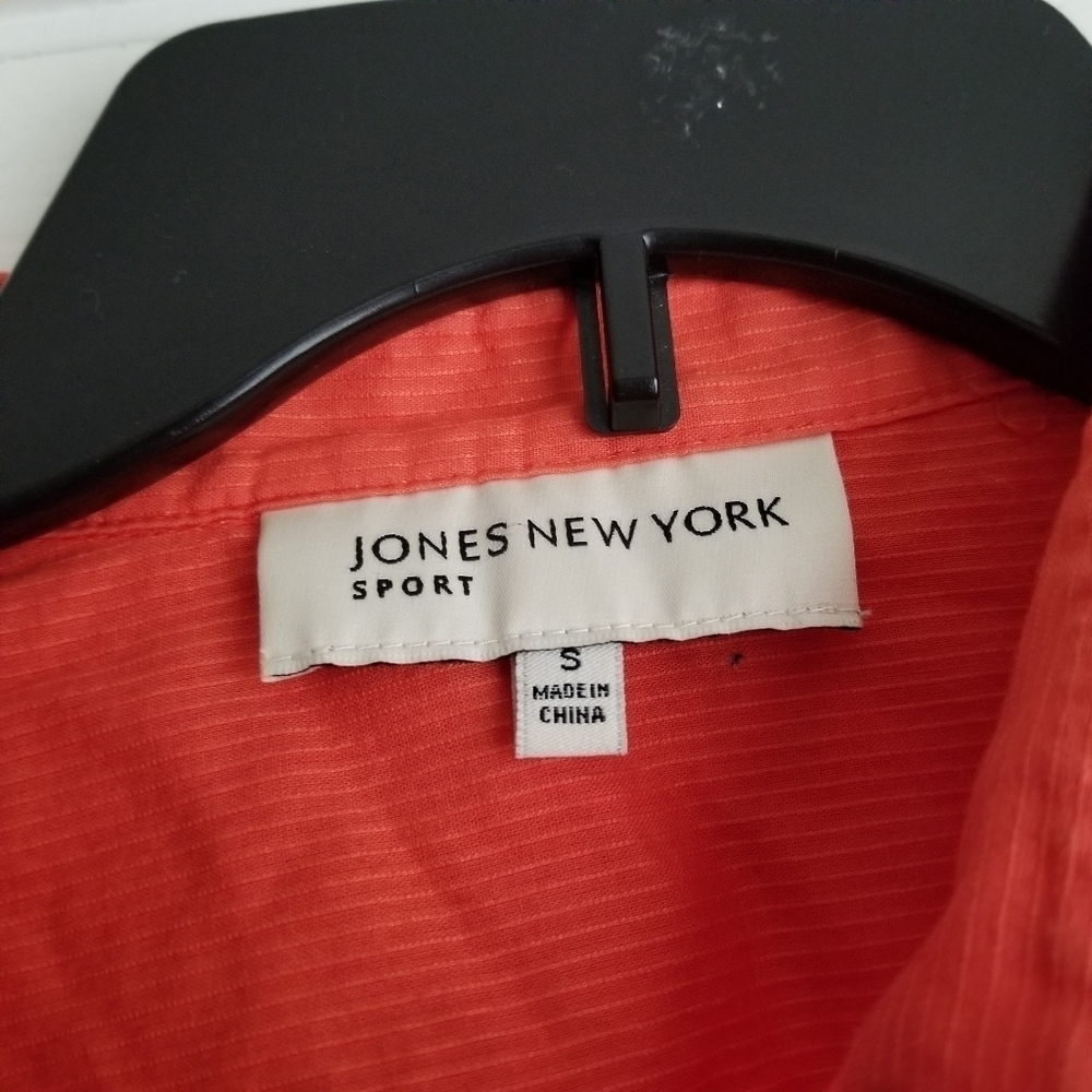 Jones New York Sport Women's Button Down Long Sleeve Shirt - Picture 6 of 14